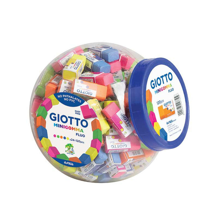 Radieră Giotto Gomma Fluor Flexibil/ă 120 Piese
