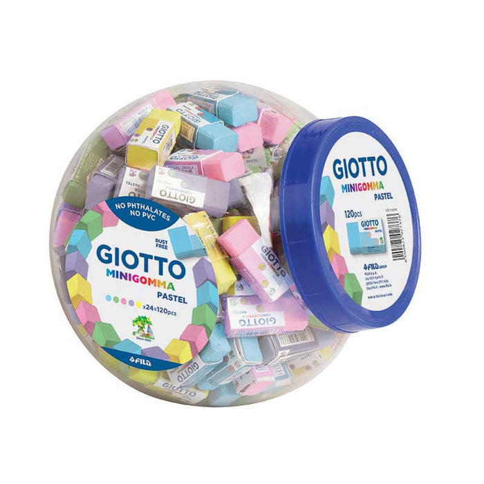 Radieră Giotto Gomma Fluor Flexibil/ă 120 Piese