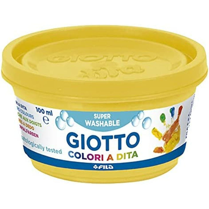 Vopsea pentru pictură cu degetele Giotto    Multicolor 6 Piese 100 ml