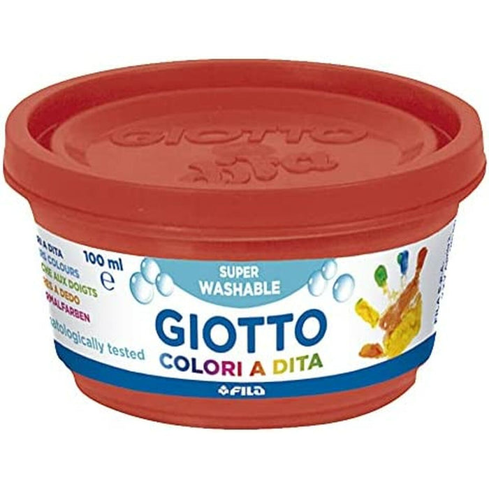 Vopsea pentru pictură cu degetele Giotto    Multicolor 6 Piese 100 ml