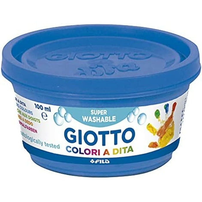 Vopsea pentru pictură cu degetele Giotto    Multicolor 6 Piese 100 ml
