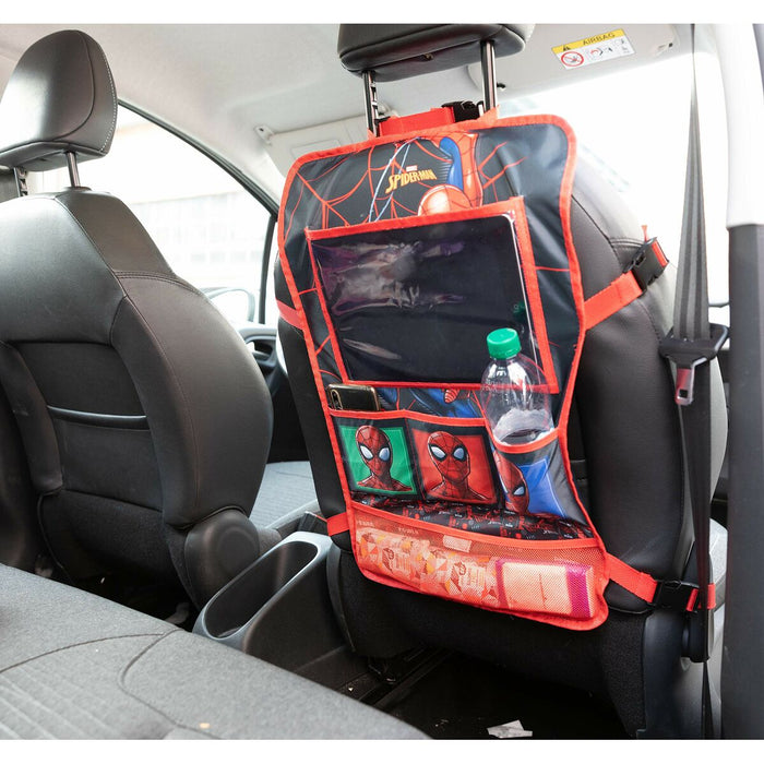 Organizator pentru scaunul auto Spider-Man CZ10274 Roșu