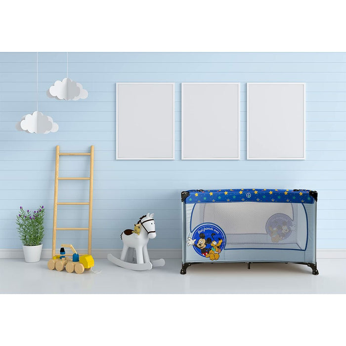 Leagăn de Voiaj Mickey Mouse CZ10607 120 x 65 x 76 cm Albastru