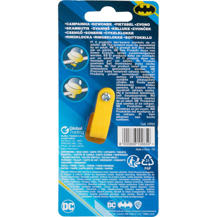 Buzunar pentru biciclete pentru copii Batman CZ10965 Galben