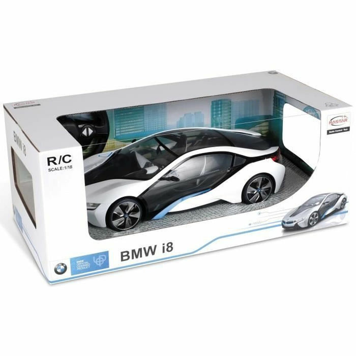 Mașină Radio Control Mondo BMW I8 Alb/Negru