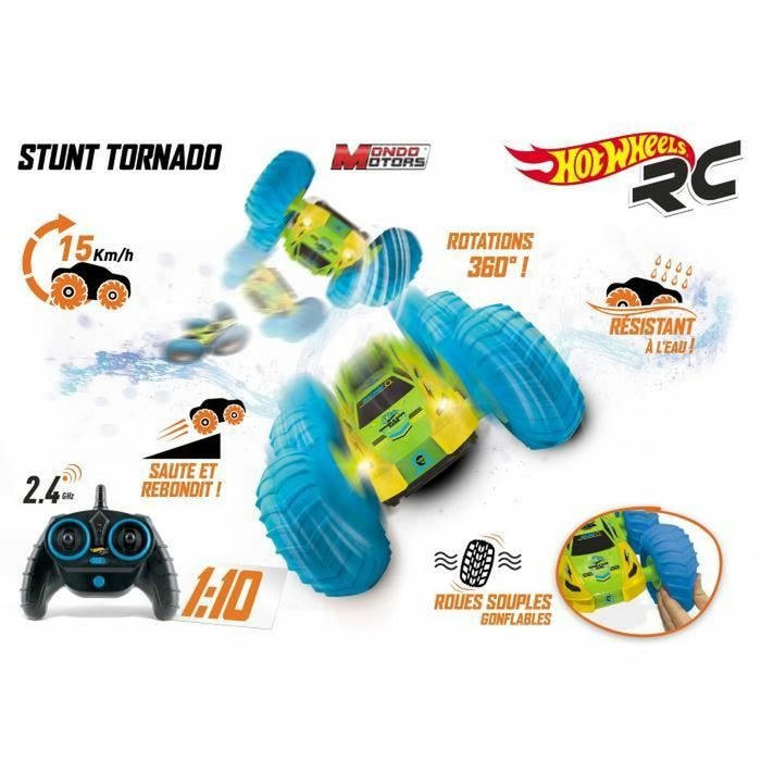 Mașină Radio Control Mondo Stunt Tornado Verde
