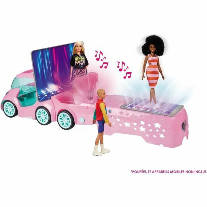 Mașină Radio Control Barbie DJ Express Deluxe 50 cm 2,4 GHz