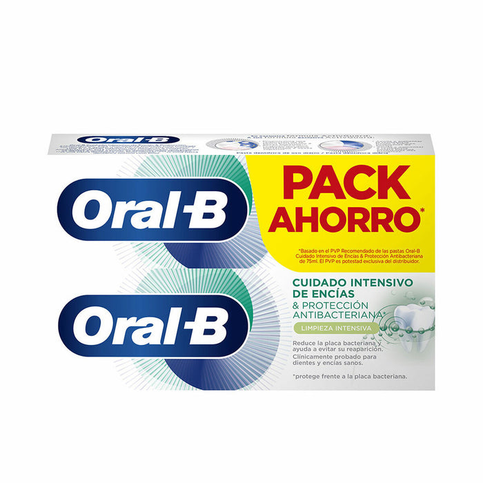 Pastă de Dinți pentru Îngrijirea Gingiilor Oral-B   2 x 75 ml Intensiv