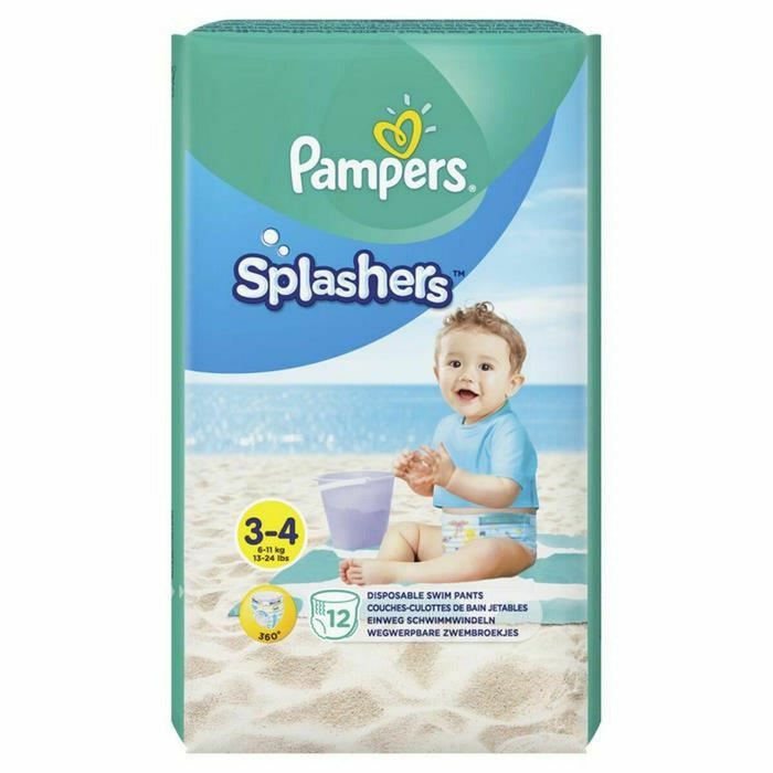 Scutece de unică folosință Pampers                                 3-4 (12 Unități)