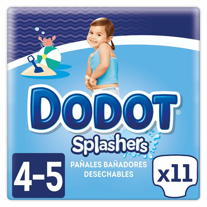 Servețele pentru copii Dodot Splashers 9-15 kg 4-5 (11 Unități)