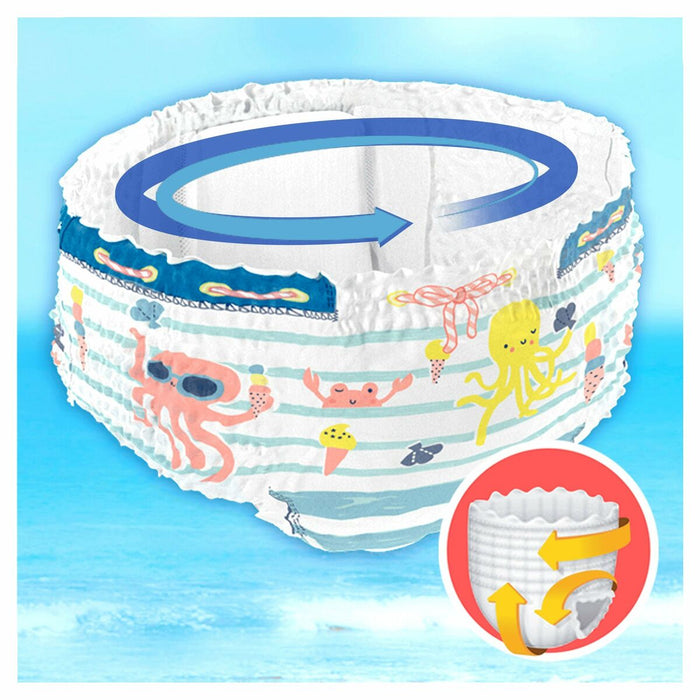 Servețele pentru copii Dodot Splashers 14 Kg 5-6 (10 Unități)