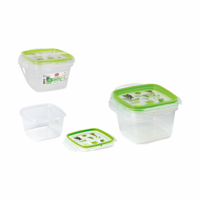 Cutie pentru Prânz Snips 1 L Închidere ermetică (2 Unități)