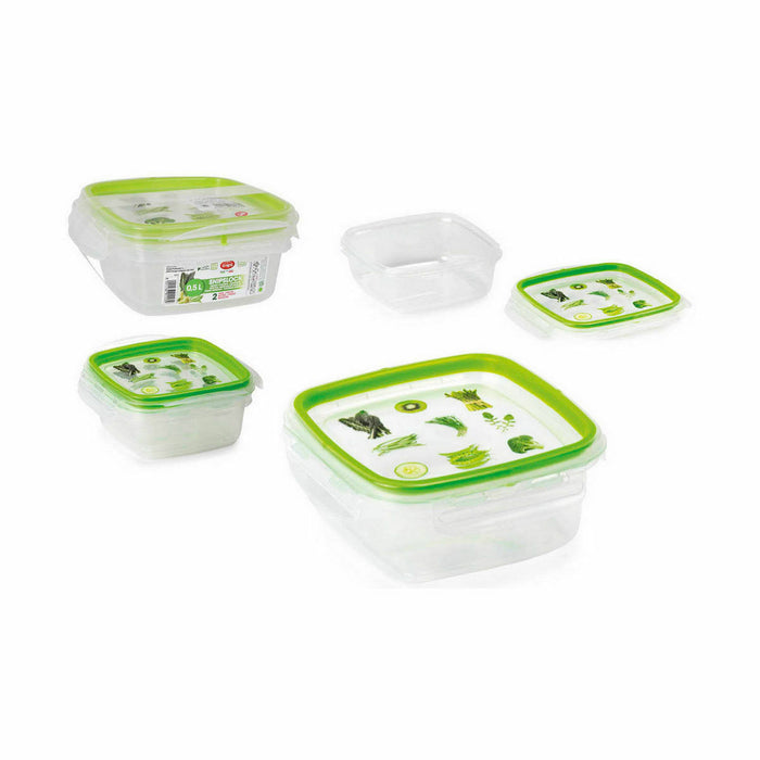 Cutie pentru Prânz Snips Închidere ermetică 500 ml (12 Unități)