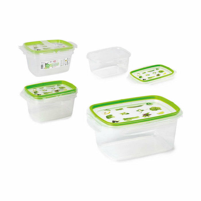 Cutie pentru Prânz Snips 1,2 L Închidere ermetică (2 Unități)