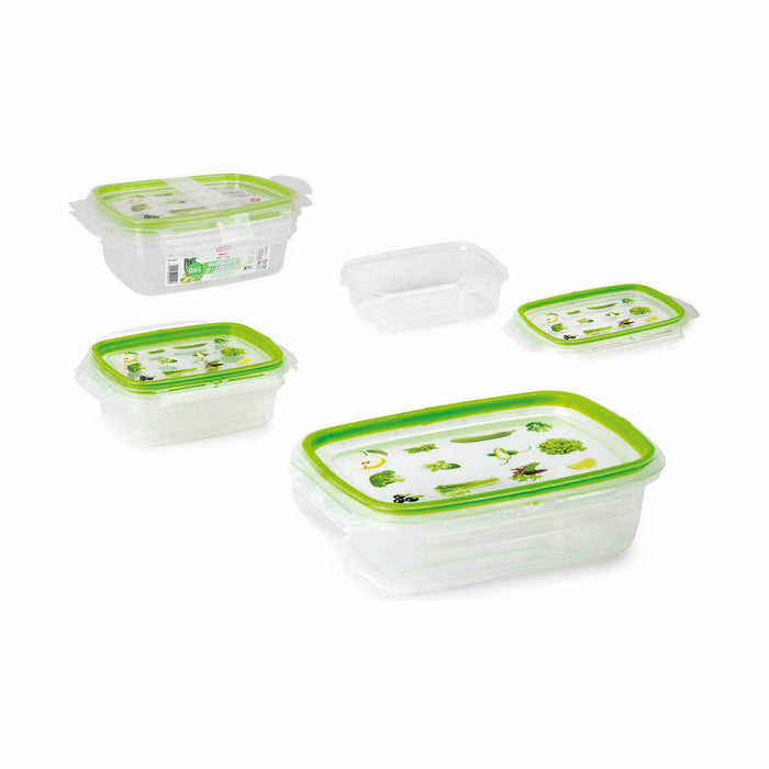 Cutie pentru Prânz Snips 600 ml Închidere ermetică (2 Unități)