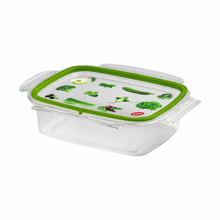 Cutie pentru Prânz Snips Închidere ermetică 1,4 L Dreptunghiular (12 Unități)