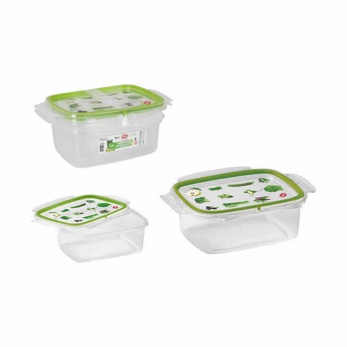 Cutie pentru Prânz Snips 1,8 L Închidere ermetică (2 Unități)