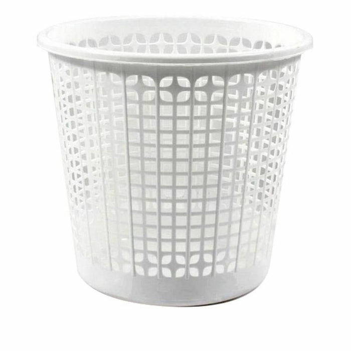 Coș de gunoi pentru hârtie Dem Office Alb 27 x 27 x 25 cm (12 Unități) (ø 27 x 25,5 cm)