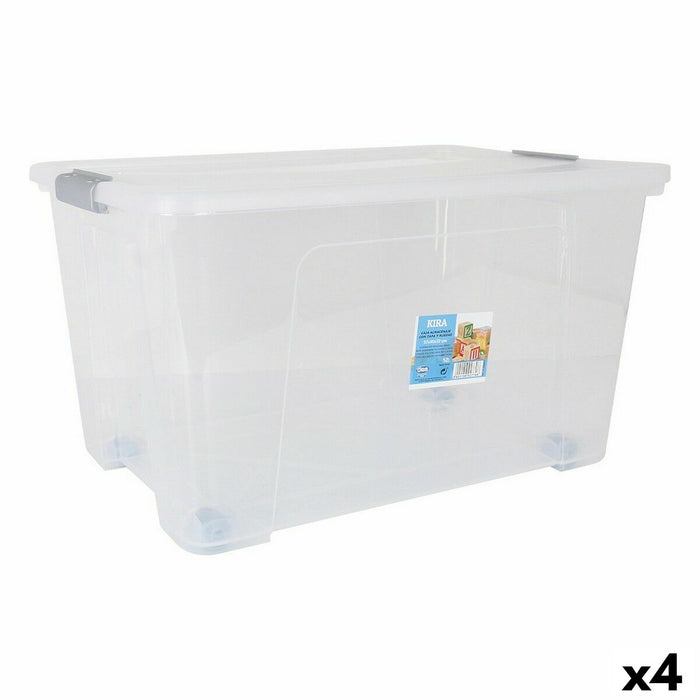 Cutie Multifuncțională Dem Kira 52 L 57 x 40 x 32 cm (4 Unități)