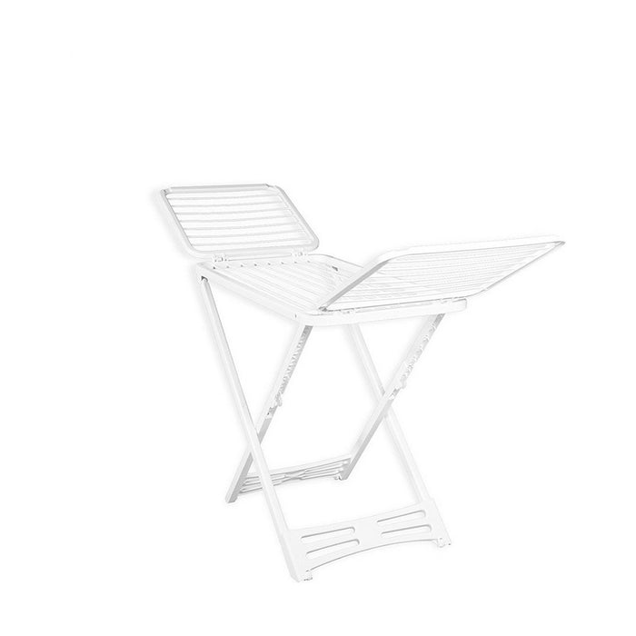 Suport de întins rufe Gimi Zaffiro X Legs 20 m Alb Rășină (182 x 55 x 88 cm)