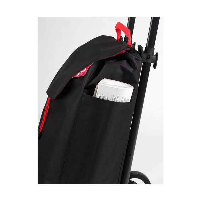 Cărucior de cumpărături Gimi Twin Urban Negru 50 L (39 x 52 x 95 cm)
