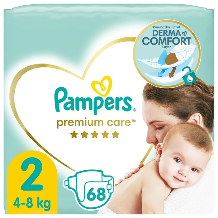 Scutece de unică folosință Pampers                                 2 (68 Unități)