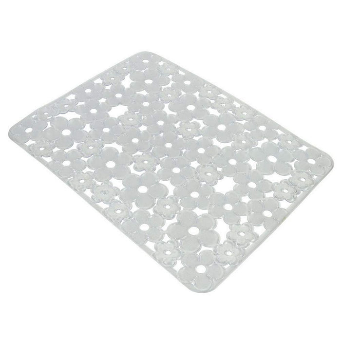 Scurgător de Vase pentru Chiuvetă Metaltex Dreptunghiular PVC Translucidă (30 x 40 cm)