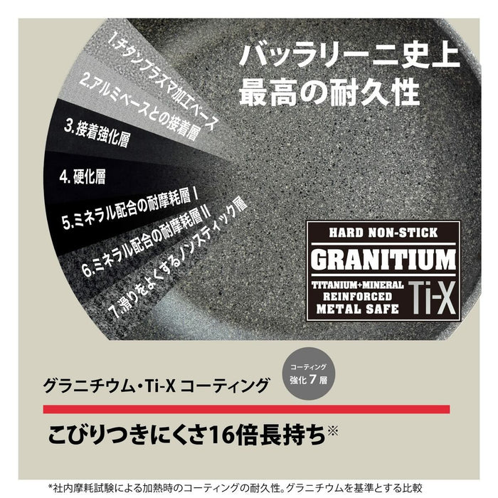 Tigaie antiaderentă Ballarini 75002-822-0 Gri Oțel Aluminiu Ø 28 cm