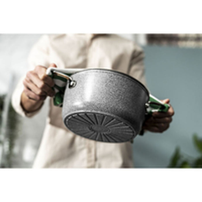 Caserolă Cu Capac Ballarini 75002-826-0 Gri Oțel Oțel inoxidabil Aluminiu Ø 20 cm 2,7 L (1 Unități)