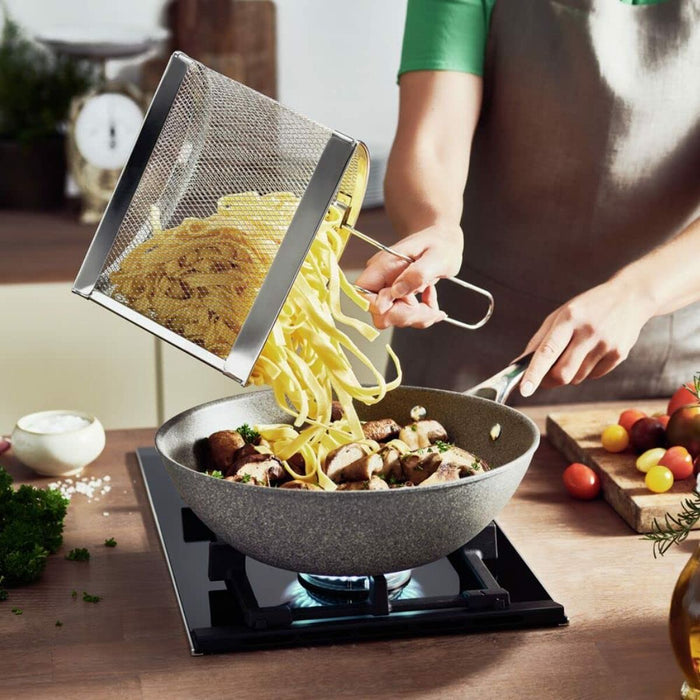 Tigaie Wok Ballarini 75002-815-0 Antracit Oțel inoxidabil Aluminiu Ø 30 cm (1 Unități)