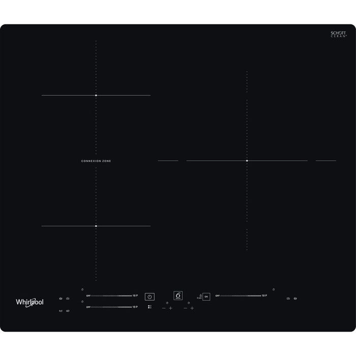 Plită cu Inducție Whirlpool Corporation WBS5560NE 5700 W 59 cm