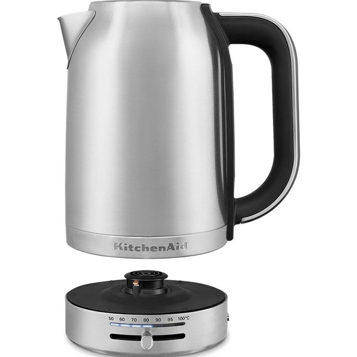 Fierbător KitchenAid 5KEK1701ESX Gri plástico,acero inoxidable 2400 W 1,7 L (1 Unități)