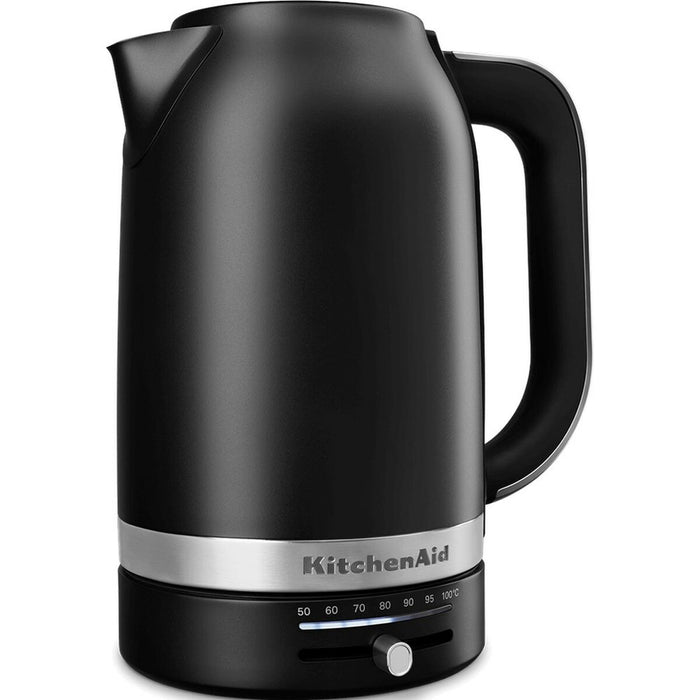 Fierbător KitchenAid 5KEK1701EBM Negru plástico,acero inoxidable 2400 W 1,7 L (1 Unități)