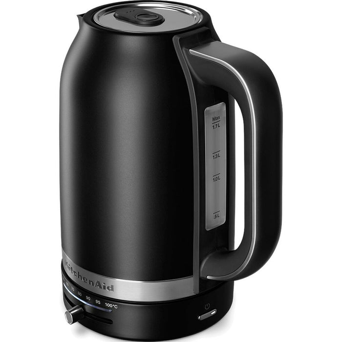 Fierbător KitchenAid 5KEK1701EBM Negru plástico,acero inoxidable 2400 W 1,7 L (1 Unități)