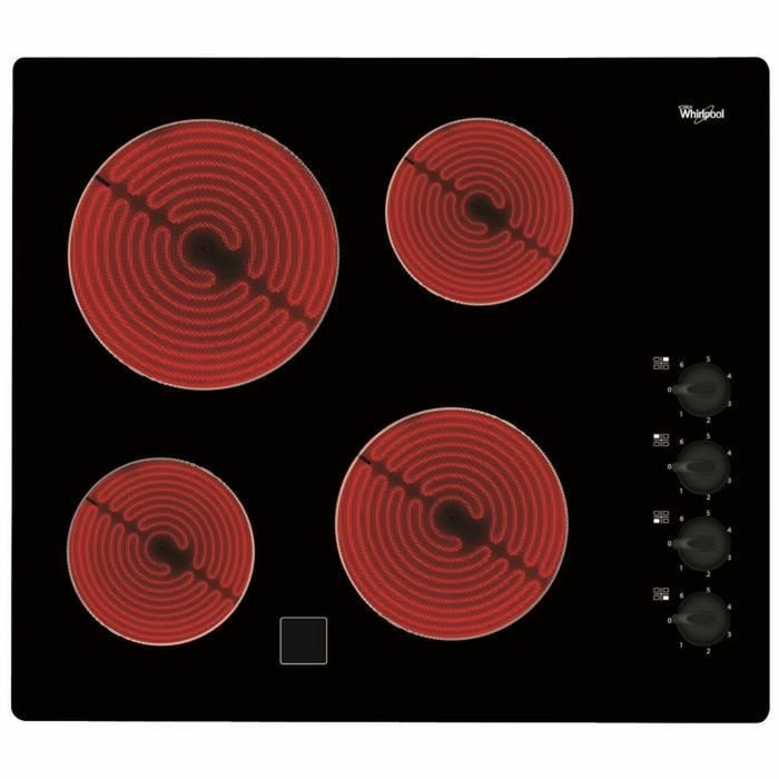Plită vitroceramică Whirlpool Corporation AKM9010NE 60 cm 6200 W