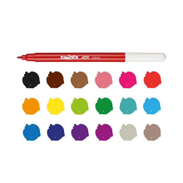 Set de Carioci Carioca 40555 Multicolor (18 Piese)