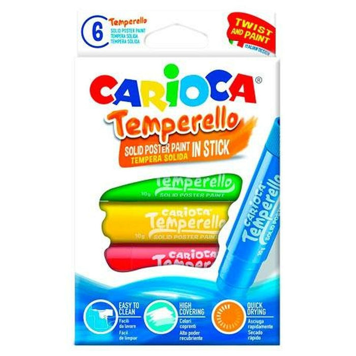 Tempera Carioca Temperello 6 Piese (24 Unități)