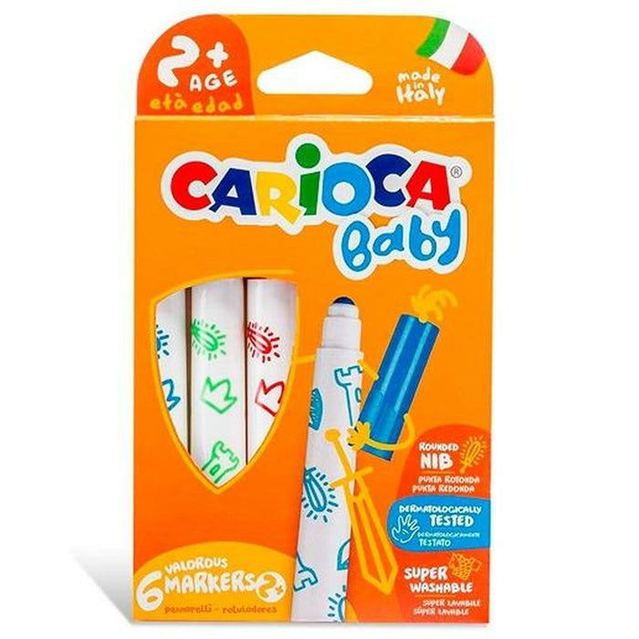 Set de Carioci Carioca Baby Multicolor (24 Unități)