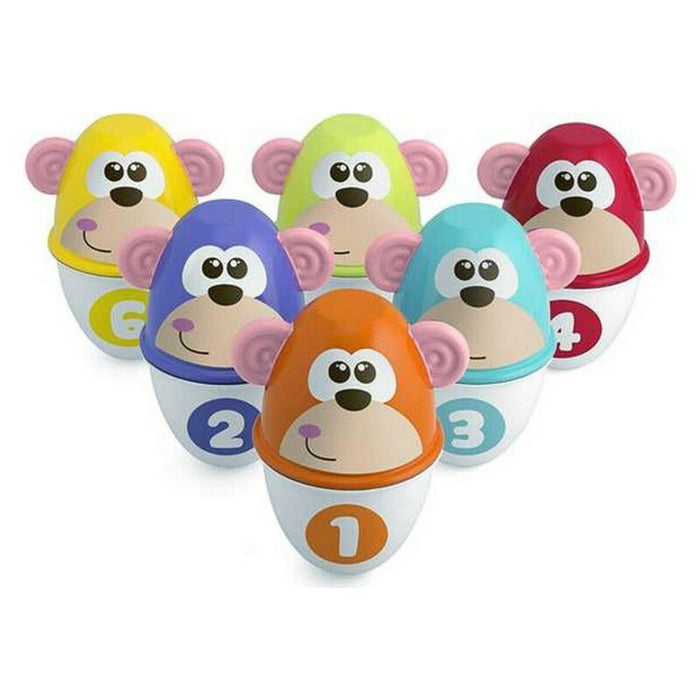Joc de Popice Monkey Strike Chicco (7 pcs)