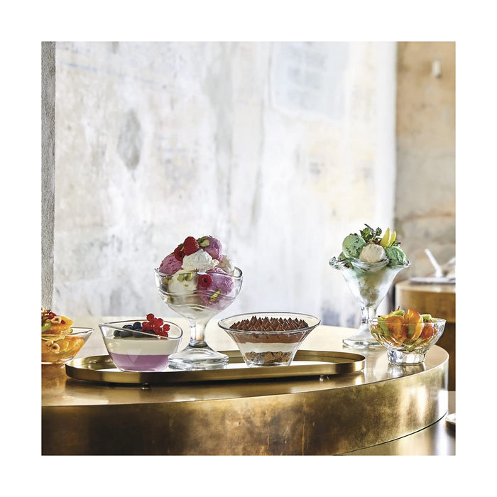 Pahar de îngheţată și milk shake Bormioli Rocco Primavera 2 Unități Transparent Sticlă (240 ml)