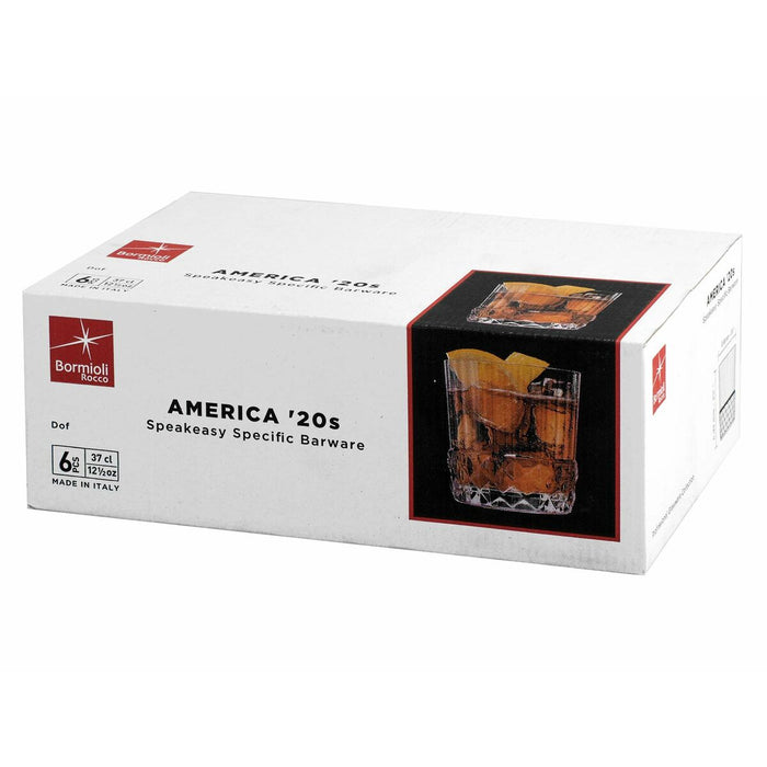 Set de pahare Bormioli Rocco America'20s 6 Unități Sticlă (370 ml)