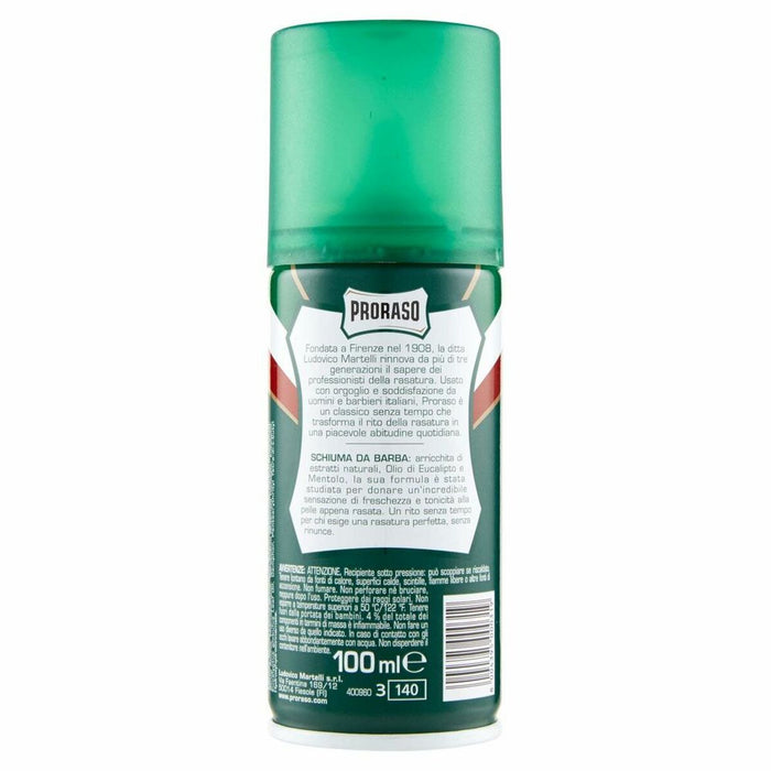 Spumă de Bărbierit Classic Proraso Refresh Eucalyptus