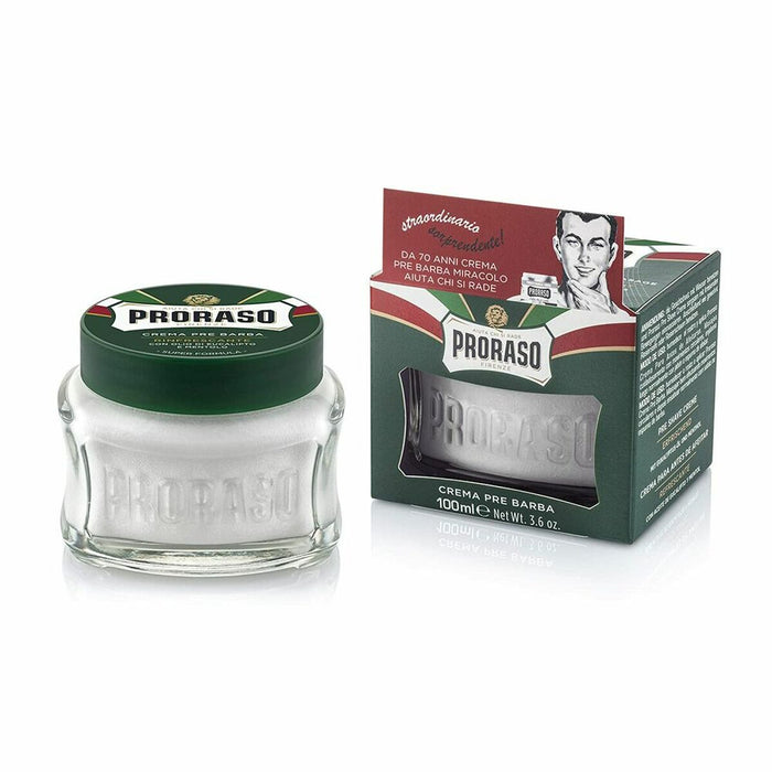 Cremă pentru bărbierit Classic Proraso Green