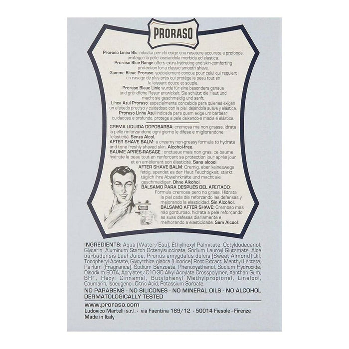 Balsam după ras Proraso Blue E 100 ml