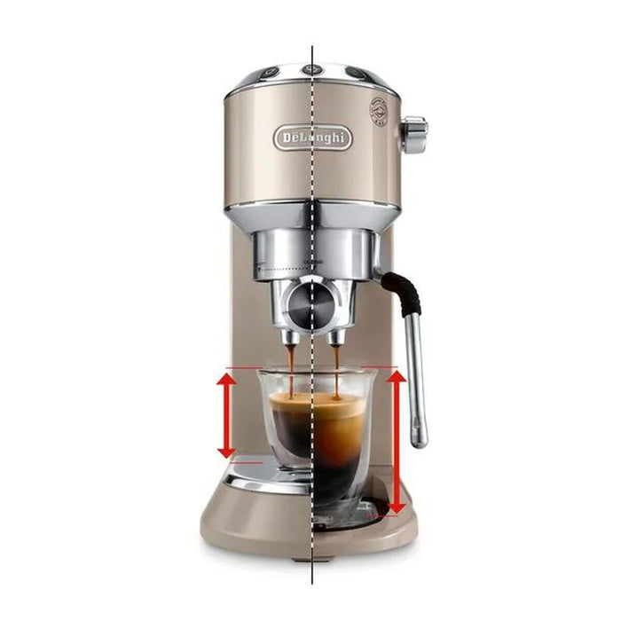 Cafetieră Express cu Braț DeLonghi EC885.BG Bej 1,1 L