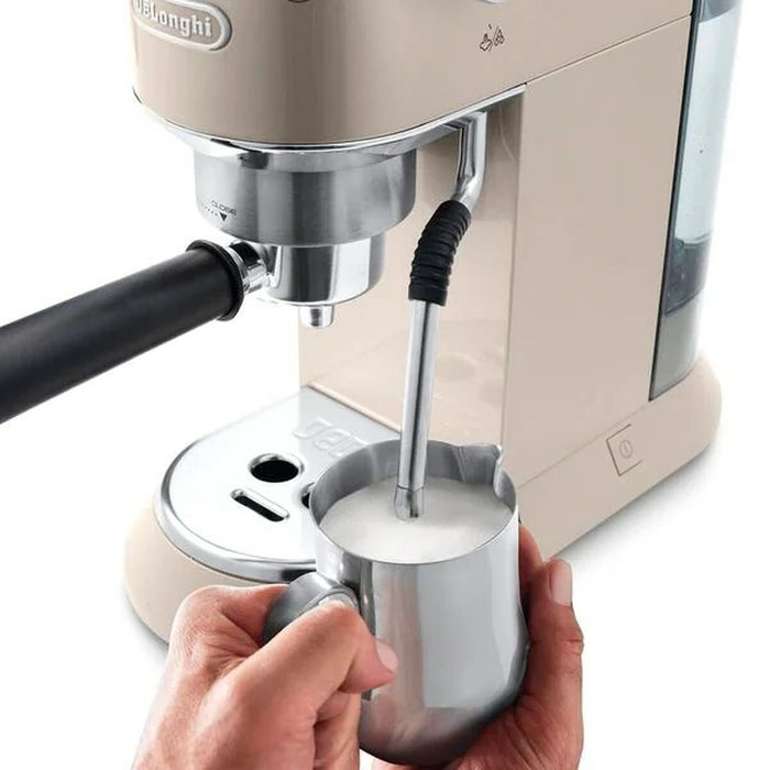 Cafetieră Express cu Braț DeLonghi EC885.BG Bej 1,1 L