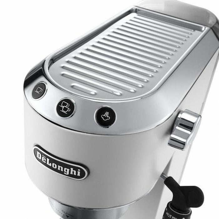 Cafetieră Express cu Braț DeLonghi EC 685.W 15 bar Alb 1 L