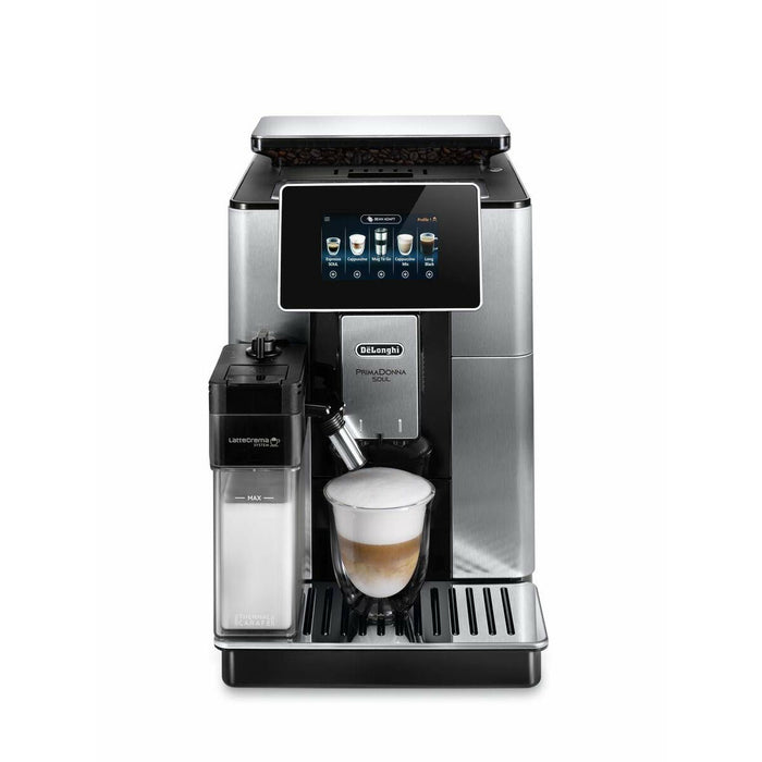 Aparat de cafea superautomat DeLonghi ECAM 610.75.MB Primadonna Soul Negru 1450 W 2,2 L