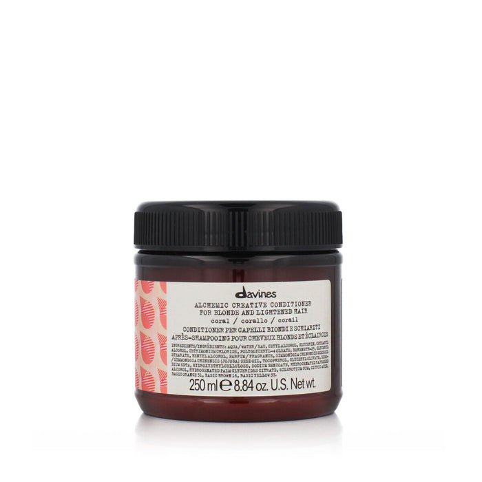 Balsam pentru Păr Blond sau Cărunt Davines Alchemic Coral 250 ml