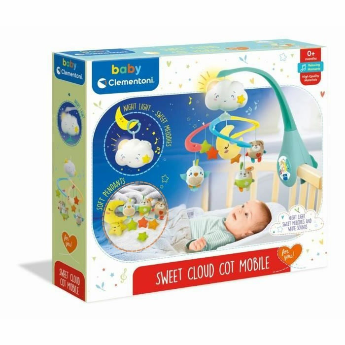 Jucărie pentru pătuț suspendată Clementoni Sweet Dream Plastic